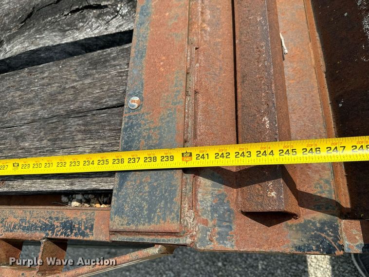 image for item DX1115 1996 Coose Trailer Mfg. equipment trailer