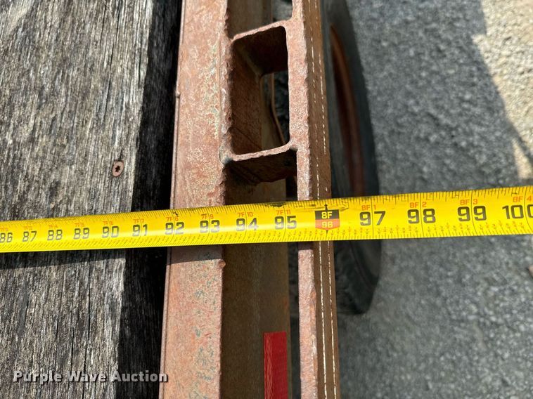 image for item DX1115 1996 Coose Trailer Mfg. equipment trailer