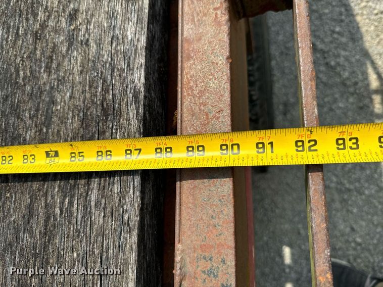 image for item DX1115 1996 Coose Trailer Mfg. equipment trailer