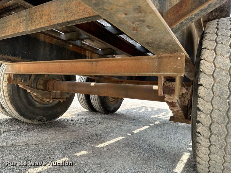 image for item DX1115 1996 Coose Trailer Mfg. equipment trailer