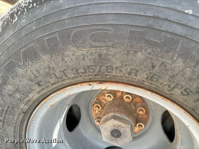 image for item DX1115 1996 Coose Trailer Mfg. equipment trailer