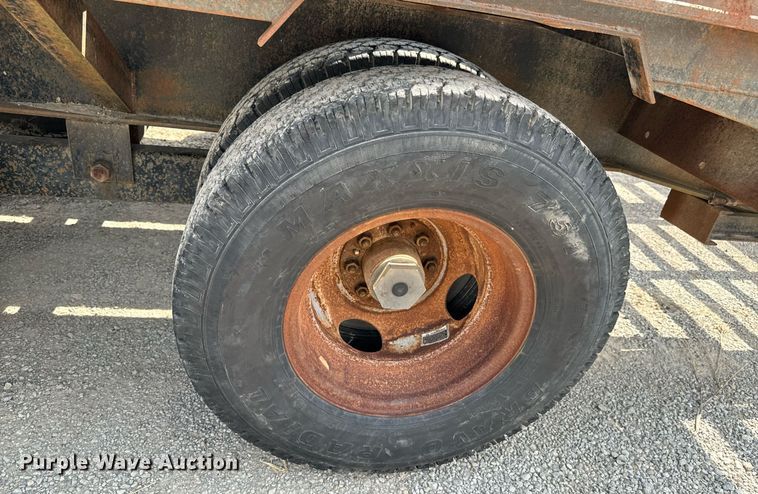 image for item DX1115 1996 Coose Trailer Mfg. equipment trailer