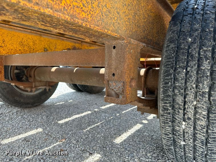 image for item DX1118 1988 CZ Engineering CZ18KT equipment trailer