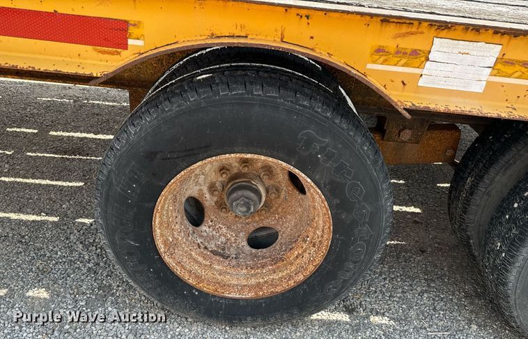 image for item DX1118 1988 CZ Engineering CZ18KT equipment trailer