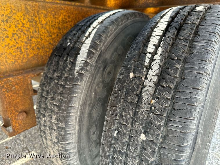 image for item DX1118 1988 CZ Engineering CZ18KT equipment trailer