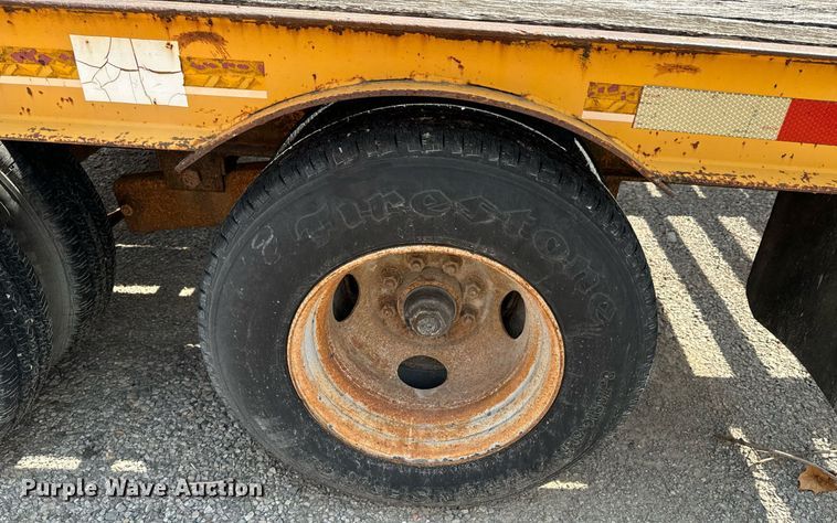 image for item DX1118 1988 CZ Engineering CZ18KT equipment trailer