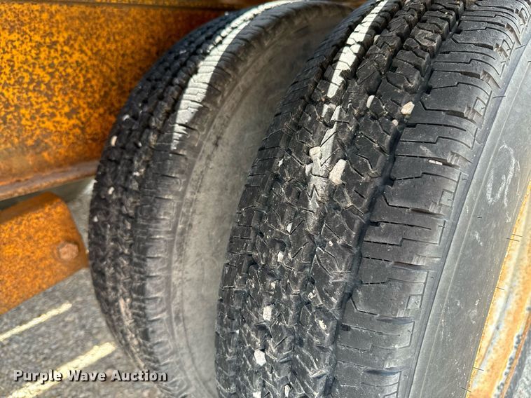 image for item DX1118 1988 CZ Engineering CZ18KT equipment trailer