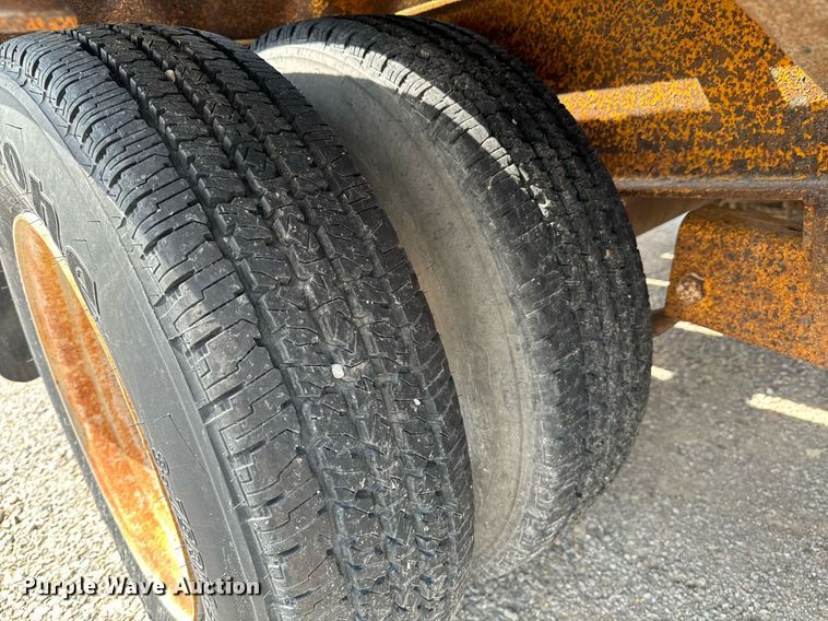 image for item DX1118 1988 CZ Engineering CZ18KT equipment trailer