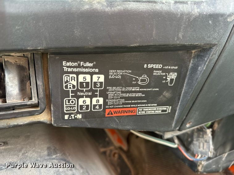 image for item DX1120 1996 International  4900 dump truck