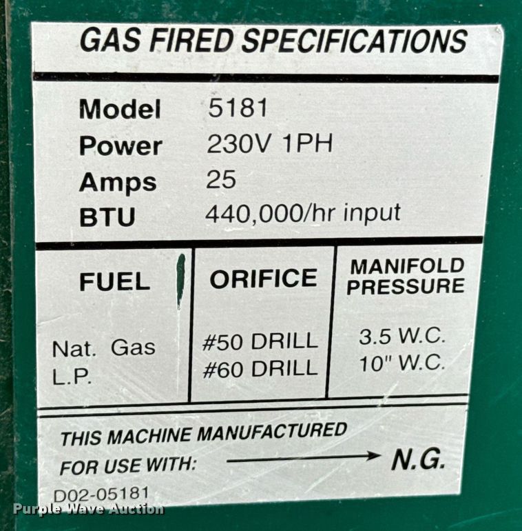 image for item DX1121 Hy-Flo 5181A  pressure washer
