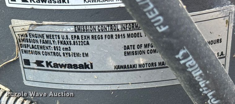 image for item EE7555 2015 Jacobsen Dixie Chopper ZTR lawn mower