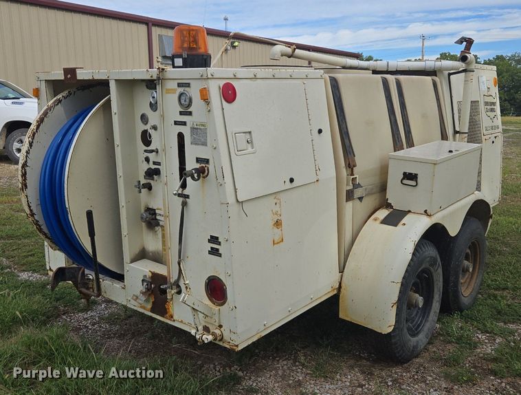 image for item EE8473 Sewer Equipment Co. of America  747  sewer jetter trailer