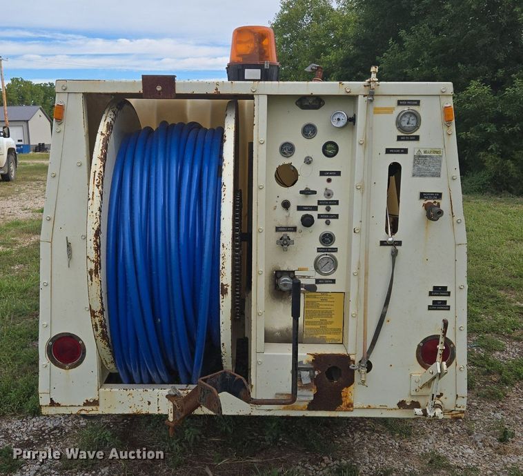 image for item EE8473 Sewer Equipment Co. of America  747  sewer jetter trailer