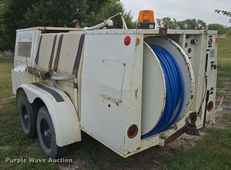 image for item EE8473 Sewer Equipment Co. of America  747  sewer jetter trailer