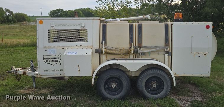 image for item EE8473 Sewer Equipment Co. of America  747  sewer jetter trailer