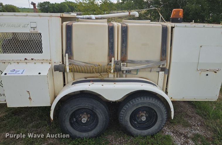 image for item EE8473 Sewer Equipment Co. of America  747  sewer jetter trailer