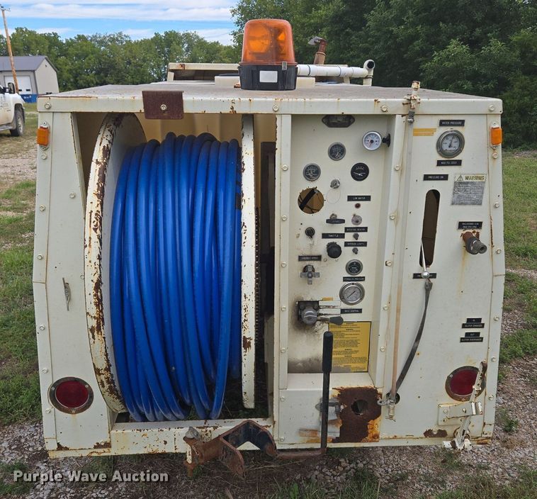 image for item EE8473 Sewer Equipment Co. of America  747  sewer jetter trailer