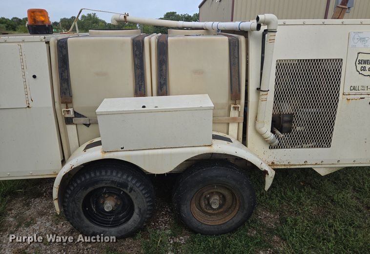 image for item EE8473 Sewer Equipment Co. of America  747  sewer jetter trailer
