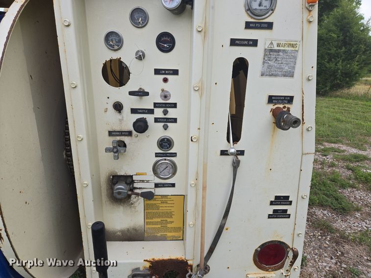 image for item EE8473 Sewer Equipment Co. of America  747  sewer jetter trailer