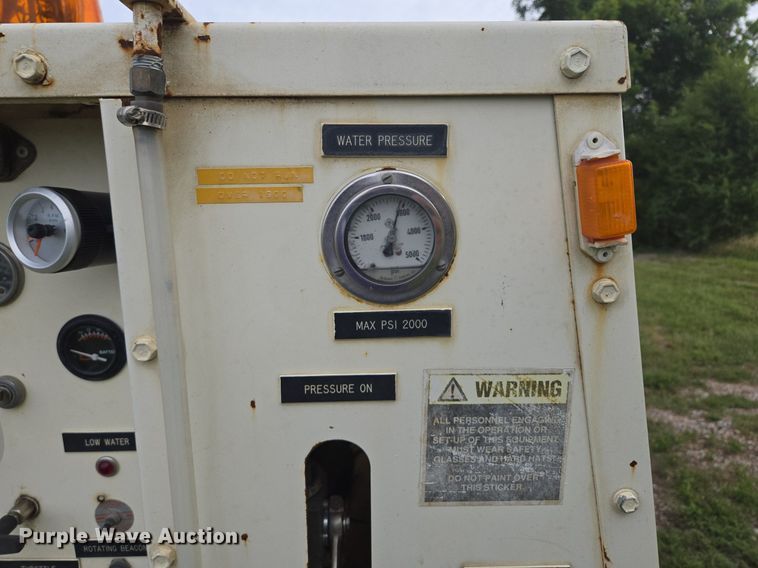 image for item EE8473 Sewer Equipment Co. of America  747  sewer jetter trailer