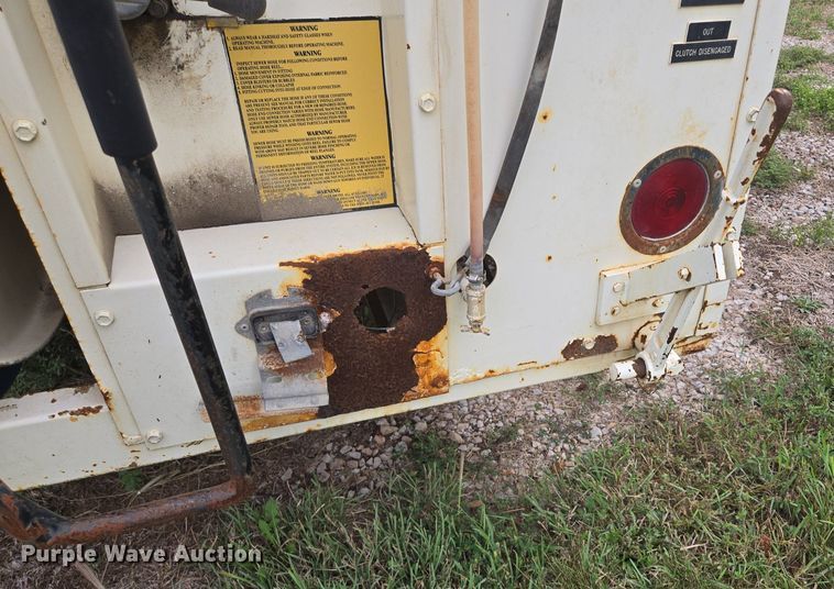 image for item EE8473 Sewer Equipment Co. of America  747  sewer jetter trailer