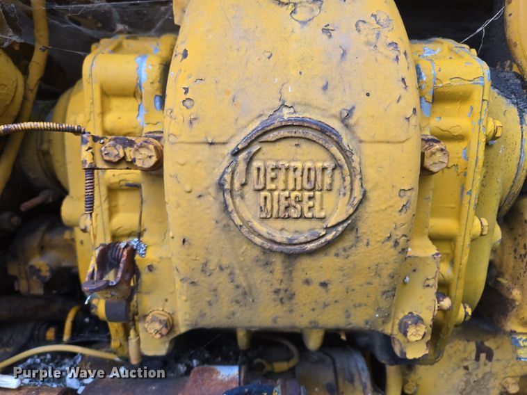 image for item EE8474 1966 Galion 104 rigid frame motor grader