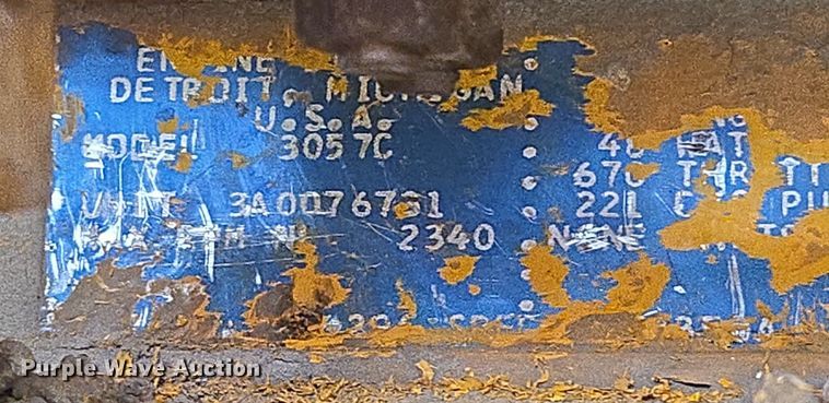 image for item EE8474 1966 Galion 104 rigid frame motor grader