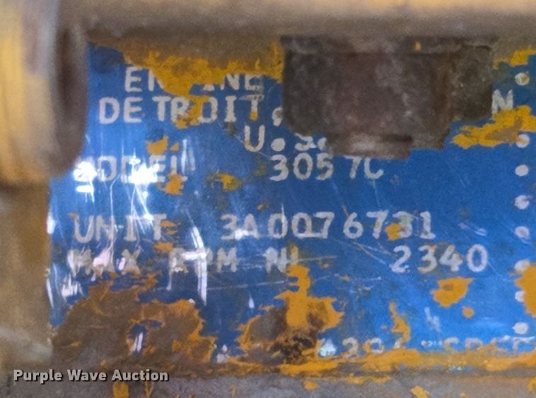 image for item EE8474 1966 Galion 104 rigid frame motor grader