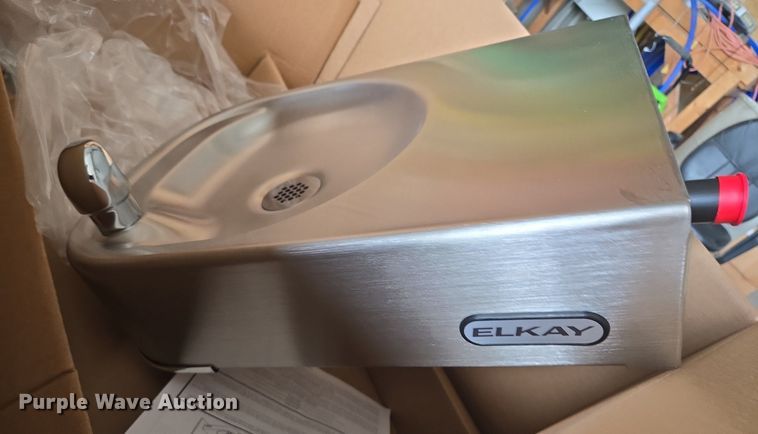 image for item EE8476 (2) Elkay Slimline dual water fountain  