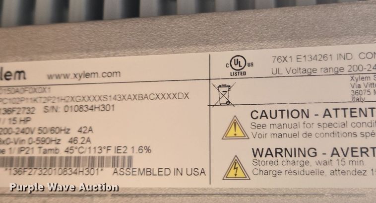 image for item EE8478 Xylem Aquaver IPC  controllers