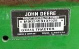 image for item EH4413 John Deere GX345 lawn mower