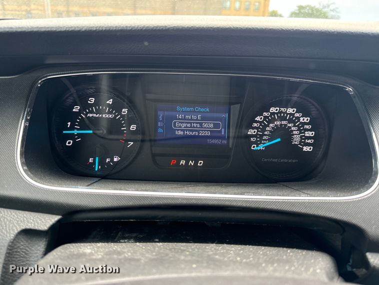 image for item EH6981 2013 Ford Taurus Police Interceptor 