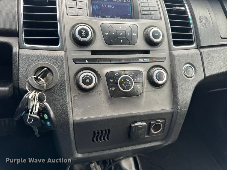 image for item EH6981 2013 Ford Taurus Police Interceptor 