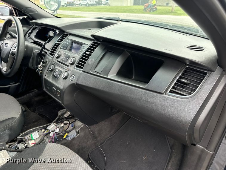 image for item EH6981 2013 Ford Taurus Police Interceptor 