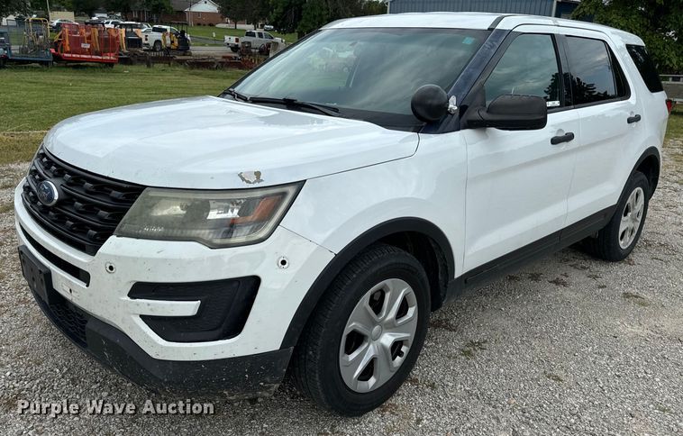 image for item EH6983 2017 Ford Explorer Police Interceptor SUV