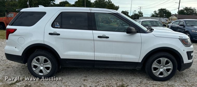 image for item EH6983 2017 Ford Explorer Police Interceptor SUV