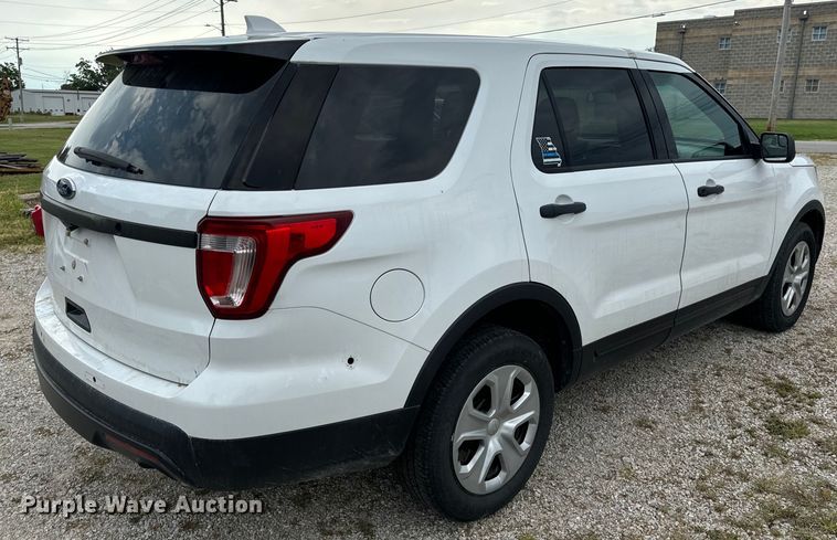 image for item EH6983 2017 Ford Explorer Police Interceptor SUV