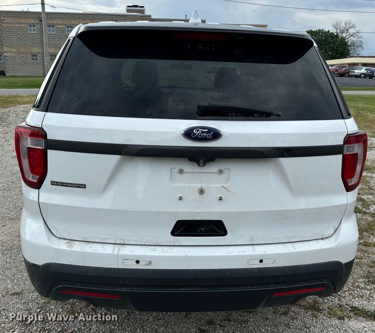 image for item EH6983 2017 Ford Explorer Police Interceptor SUV