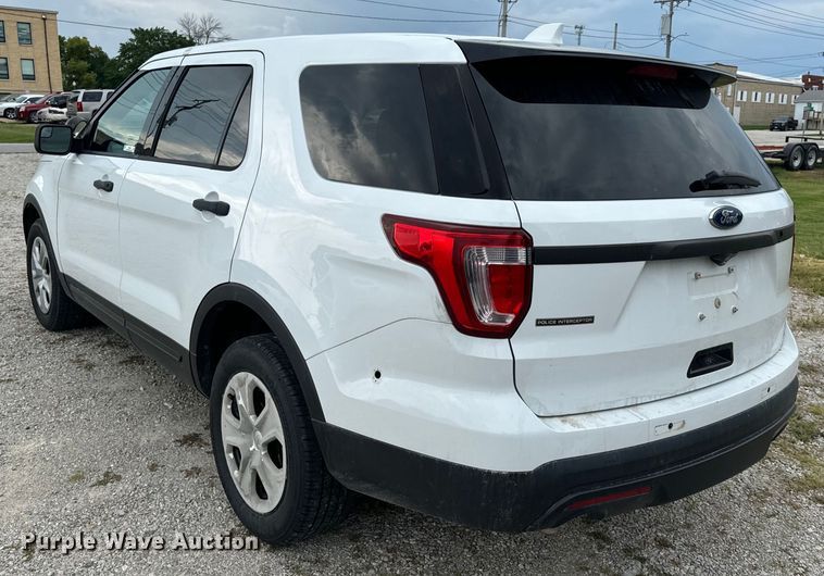 image for item EH6983 2017 Ford Explorer Police Interceptor SUV