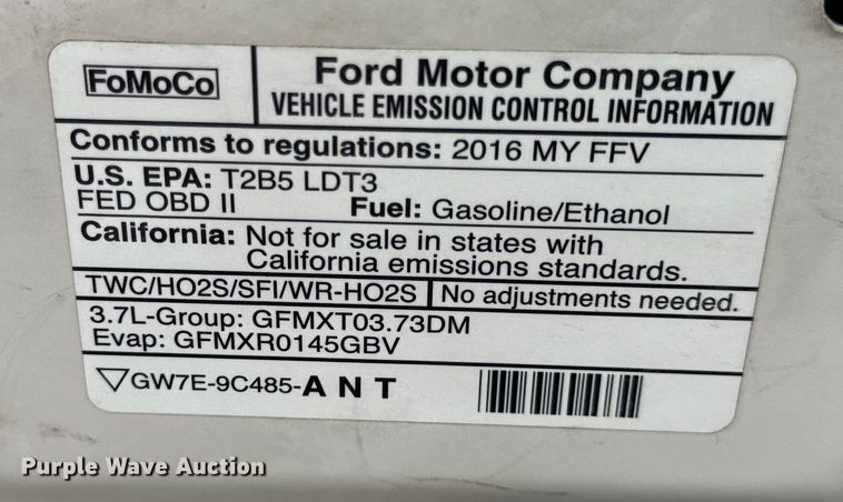 image for item EH6983 2017 Ford Explorer Police Interceptor SUV