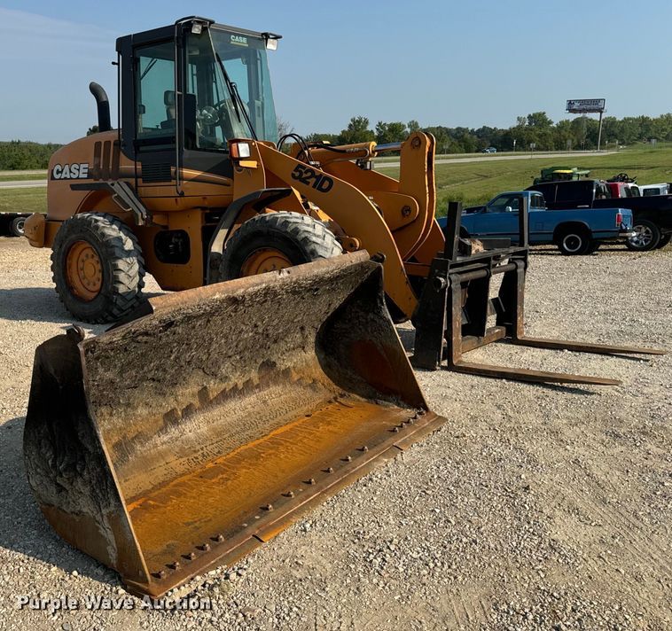 image for item EH6993 2007 Case 521D wheel loader