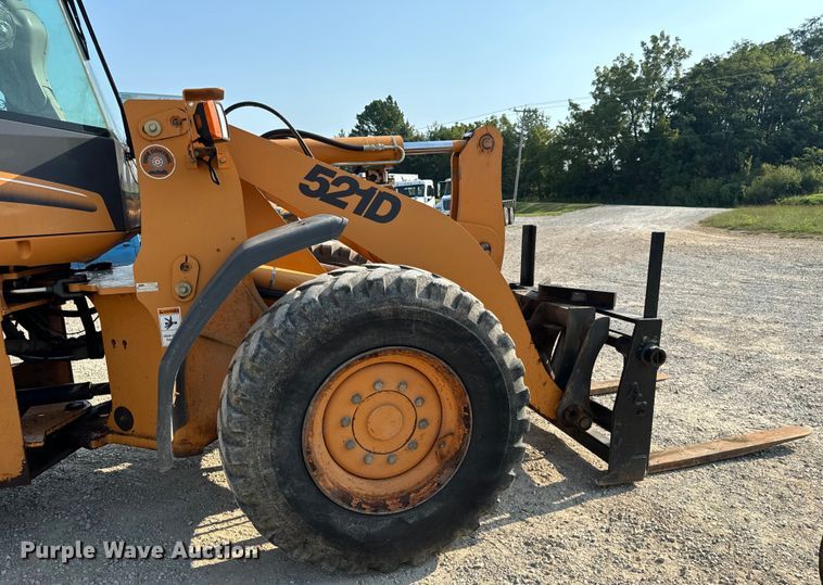 image for item EH6993 2007 Case 521D wheel loader