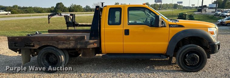 image for item EH6994 2012 Ford F550 XL SuperCab flatbed truck