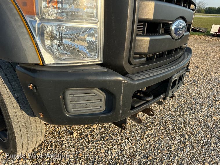 image for item EH6994 2012 Ford F550 XL SuperCab flatbed truck