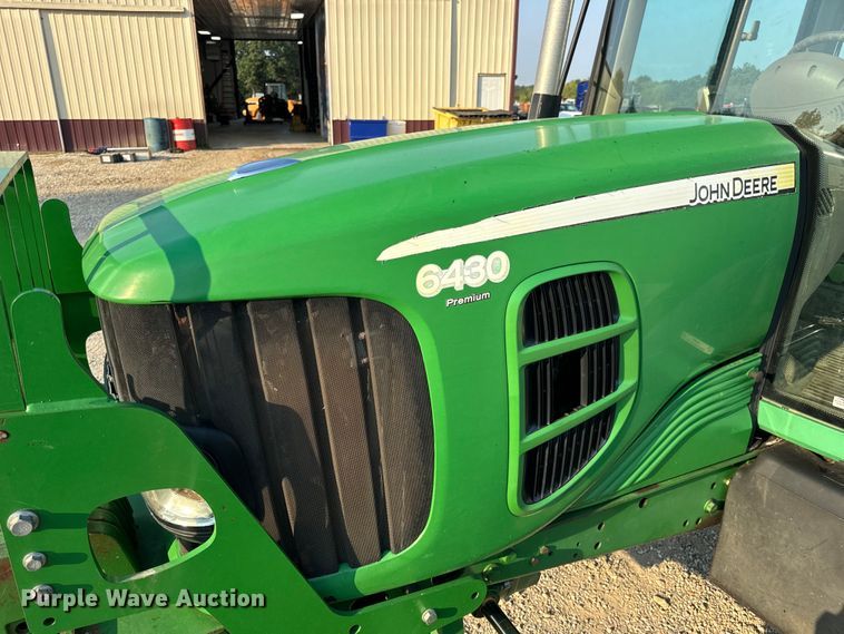 image for item EH6995 2010 John Deere 6430 Premium MFWD tractor