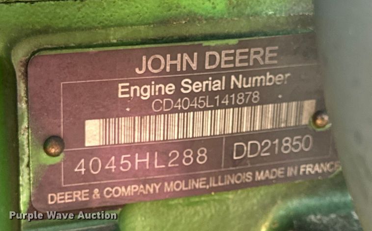 image for item EH6995 2010 John Deere 6430 Premium MFWD tractor
