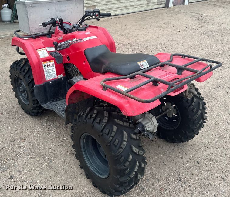image for item EI4037 2014 Yamaha Grizzly 350 ATV