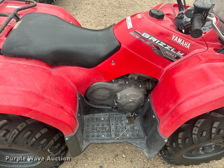 image for item EI4037 2014 Yamaha Grizzly 350 ATV
