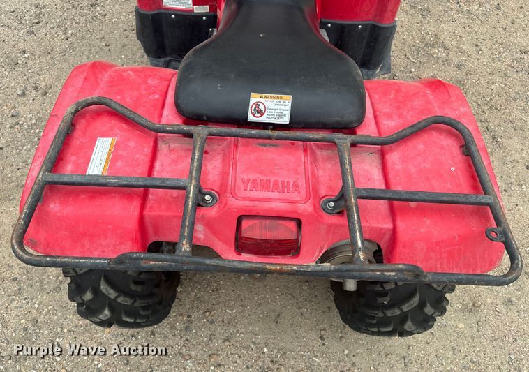 image for item EI4037 2014 Yamaha Grizzly 350 ATV