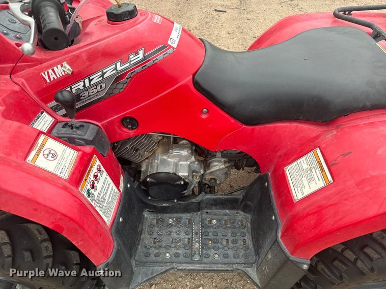 image for item EI4037 2014 Yamaha Grizzly 350 ATV